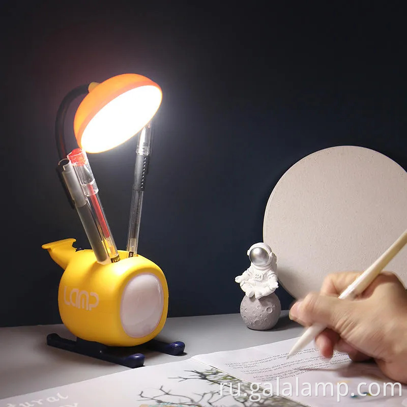 Учебная лампа USB Перезаряжаемая настольная лампа для защиты глаз учащиеся